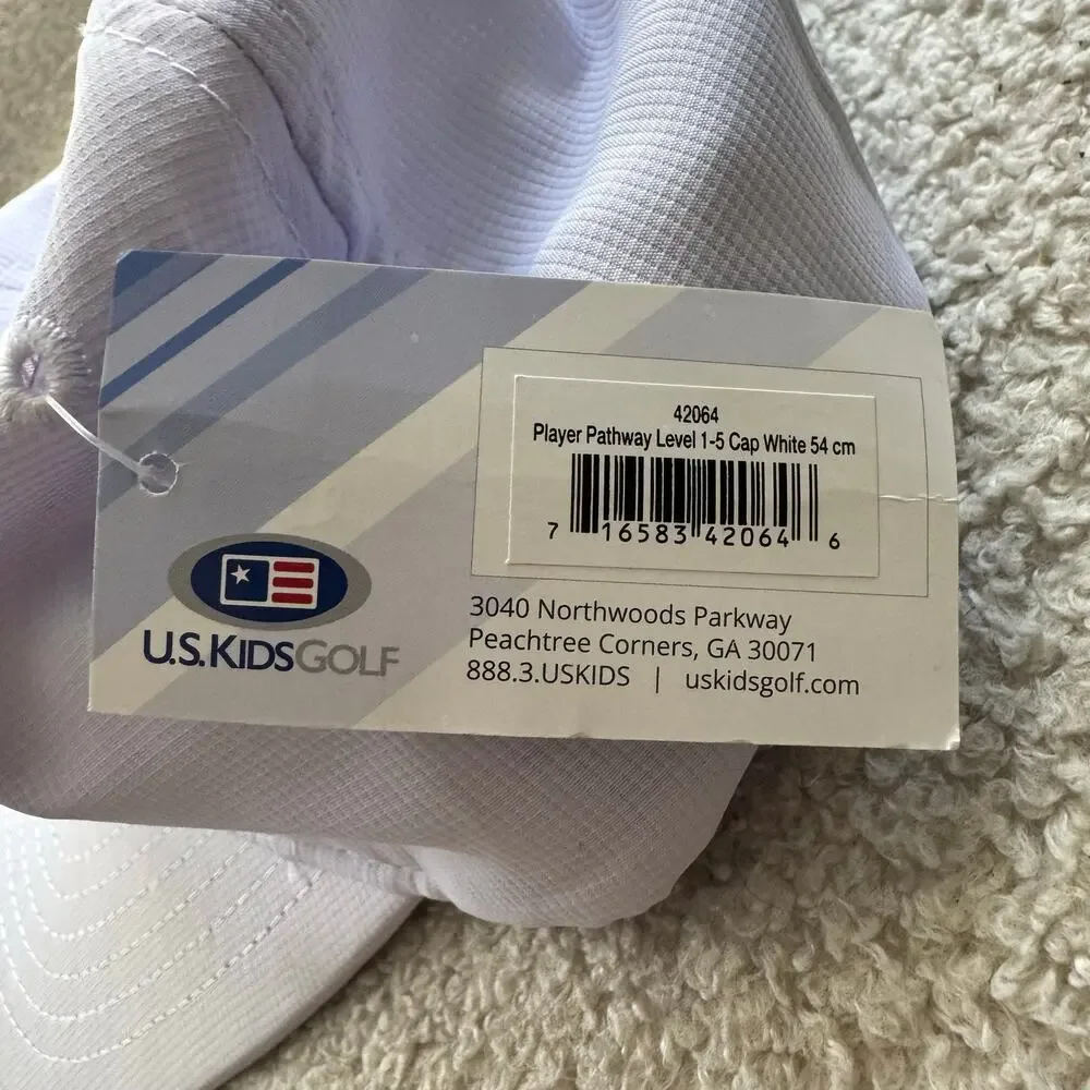 Youth (54 cm) US Kids Golf Player Pathway Level 1-5 Cap